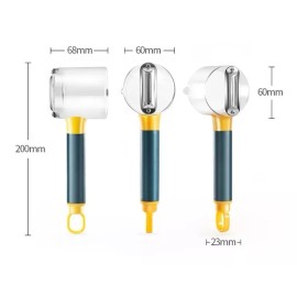 CL Pelador De Acero Inoxidable Con Barril De Plástico