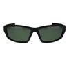PASTL Xloop Sunglasses Mens Polarized Lens Soft Matte Dotted Black