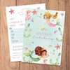 MeinBaby123® 10 Children's Birthday Party Invitation Cards, Girls Birthday Invitations