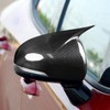 Side Rearview Mirror Cover Carbon Fiber Improved Aerodynamics Door Mirror