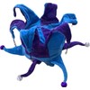 Blue & Purple Light Up Jester Hat with Bells