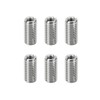 HiPicco 6 Pcs Thread Adapter Sleeve Reducing Nut, M12 x