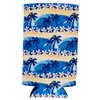 Waves Tropical Beach Pattern 16 oz. Can Coolie