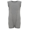 Kaycey Popper Vest Sleeveless Bodysuit With Crotch Snap Closure, Adaptive