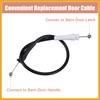 Partuto Car Rear Left Barn Door Lock Cable for Ford
