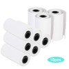 Pssopp Papel térmico de 10 rollos para útiles escolares portátiles
