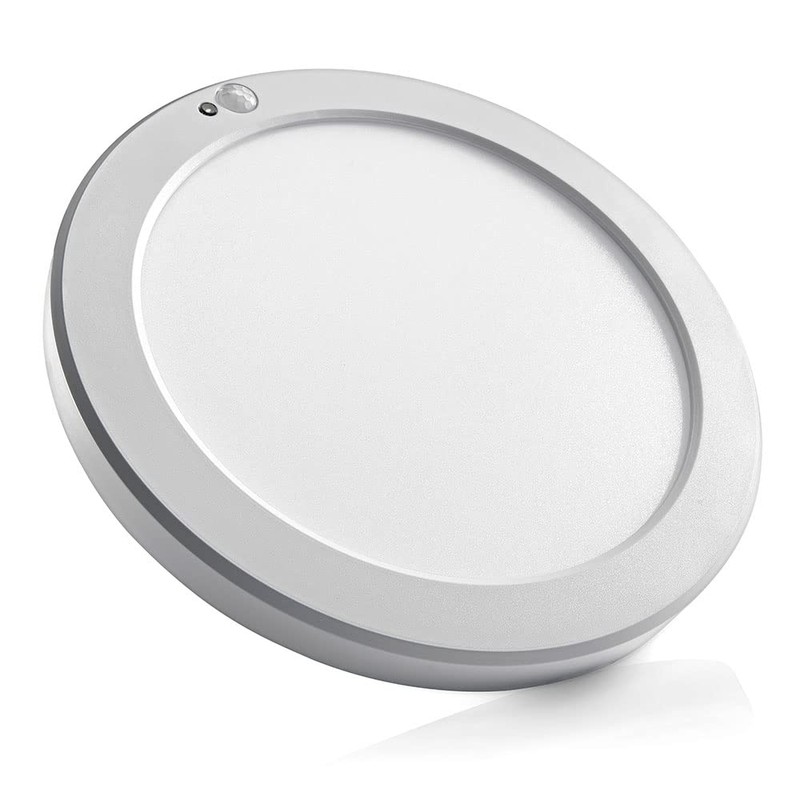 Leviton LED Downlight with Motion Sensor, 8” Round, White, 9866-B0W