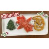 genericos varios Molde Navideño Para Buñuelos De Viento, Gran Variedad