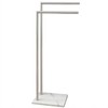 EADOT 41 Inch Standing Towel Rack Double L Shape Bath