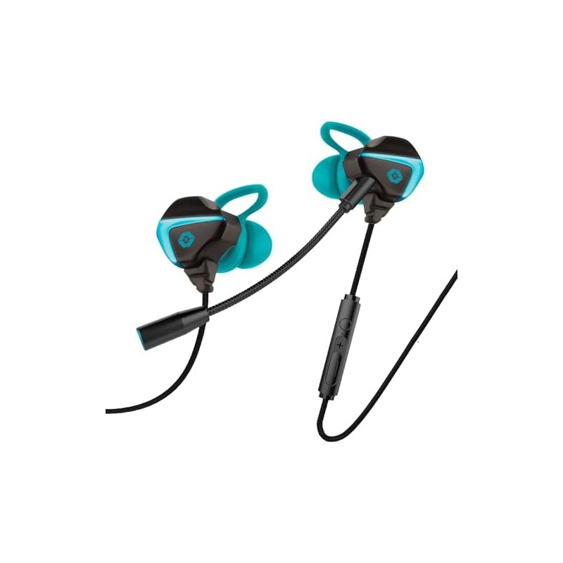 Vortred Audífonos Gamer Wilko Micrófono Desmontable 3.5mm Color Negro