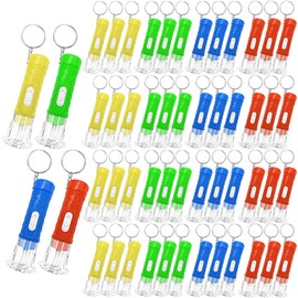 CENNSIOQP 50 Pack Mini Flashlights Compact and Durable 2.55 Inch Plastic LED Flashlights for Emergencies Camping Classroom and Outdoor Activities