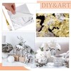 150Pcs Gold Foil Sheet with Tweezer and Brush,Imitation Gold Foil