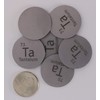 Tantalum (Ta) 31mm Metal Disc for Collection or Experiments