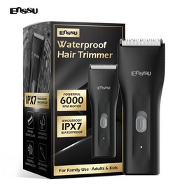 Body Hair Trimmer for Men Showerproof Electric Trimmer for Chest Legs and Full Body Hair Adult Men's Shaver and Ball Trimmers TikTok Shop Barber Clipper Stylecraft Clippers - Color: es006black
