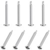 50 PCS Stainless Steel Round Head Drilling Self Tapping Screws