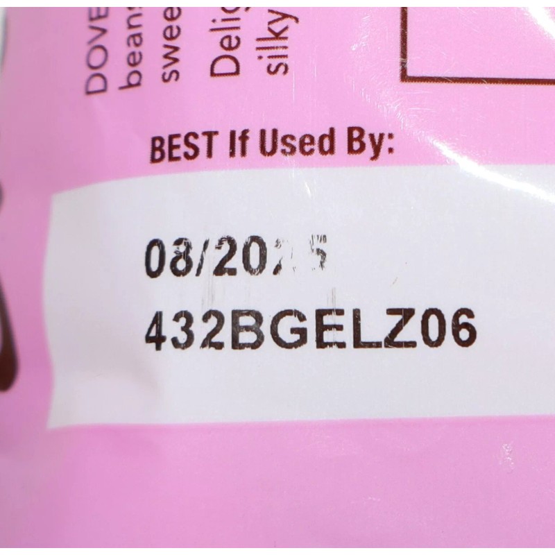 Dove Hearts Milk Chocolate Silky Smooth Valentines BB 8/2025