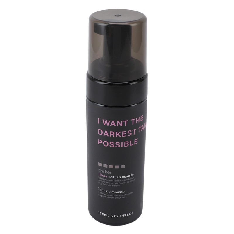 150ml Dark Self Tanning Foam Enriched with Argan Oil Even