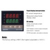 REX-C100 LED PID Controller Kits Alarm Digital Intelligent Thermostat AC110V-240V