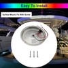 Vcanuplms Marine Boat Dome Lights, 7 Inch RGBW LED Cabin