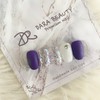 Next day delivery⭐Purple matte glitter nails⭐ / 다음날 발송⭐보라무광 글리터네일⭐