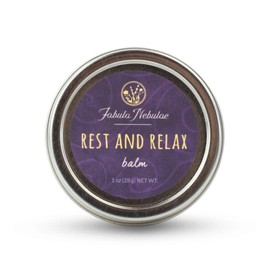 Relax and Rest aromatherapy balm | all-natural, essential oil based| 1 oz Tin