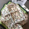 MEISEE 100% Mulberry Silk Scarfs Small Square Scarf 21" x