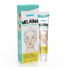 Crema Antimanchas Mejora Melasma Pecas y Manchas Solares Aclarante Piel Opaca Herbal Natural 20g