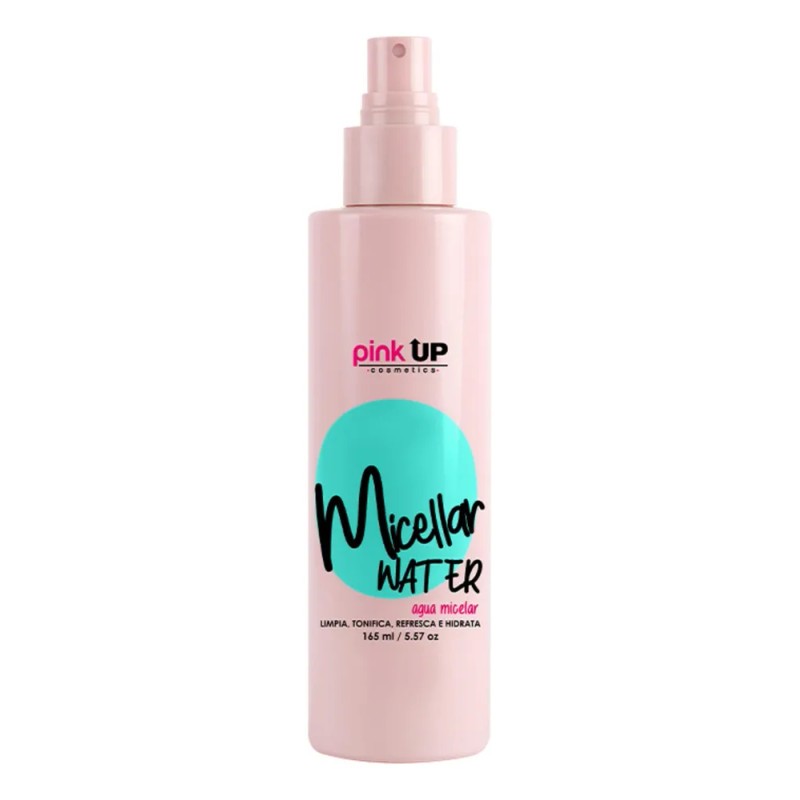 Agua Micelar Pink Up Limpia Tonifica Refresca E Hidrata Piel