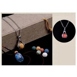 Round Rock Beads Loose Beads Colored Lava Stone Beads Volcanic Gemstone for Necklace Bracelet Jewelry Making (Style A, 10mm - 100pcs)