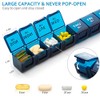 Yaklim Monthly Pill Organizer 28 Day, Large Pill Box 4