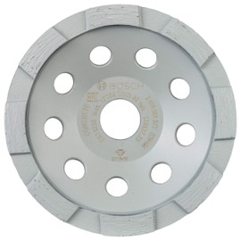 Bosch Professional Diamond Cup Wheel Standard for Concrete (for concrete, 125 x 22.23 x 3 mm, accessories for angle grinders)