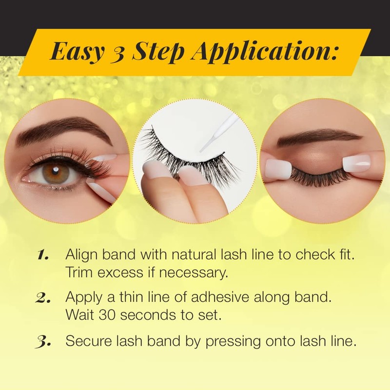 Ardell TextureEyes False Lashes 582 - Tousled Texture False Eyelashes,