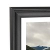 XYFBYSH 22x35 Picture Frame Solid Wood Black, Display 20"x33" (With