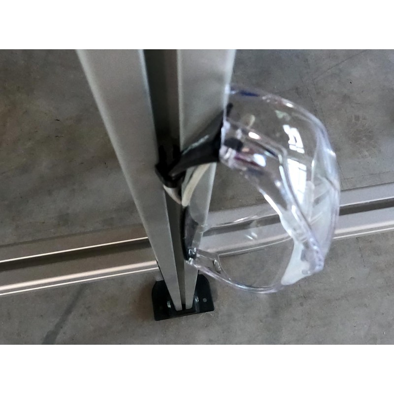 Clips for Cable Attachment to Construction Profile Quick Attachment with