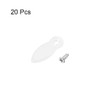 sourcing map Frame Turn Button, 3/4" Plastic Drop Shape with