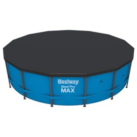 Bestway Flowclear 10' Round Above Ground Pool Cover , Black