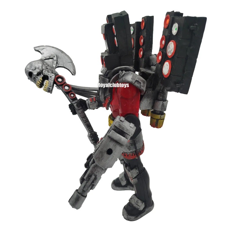 Titan Bocina Mejorado Super Nivel Spikerman Figura C/luz