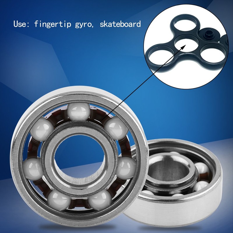 Mini 608 Hybrid Ball Bearing with Ceramic Balls 8 x