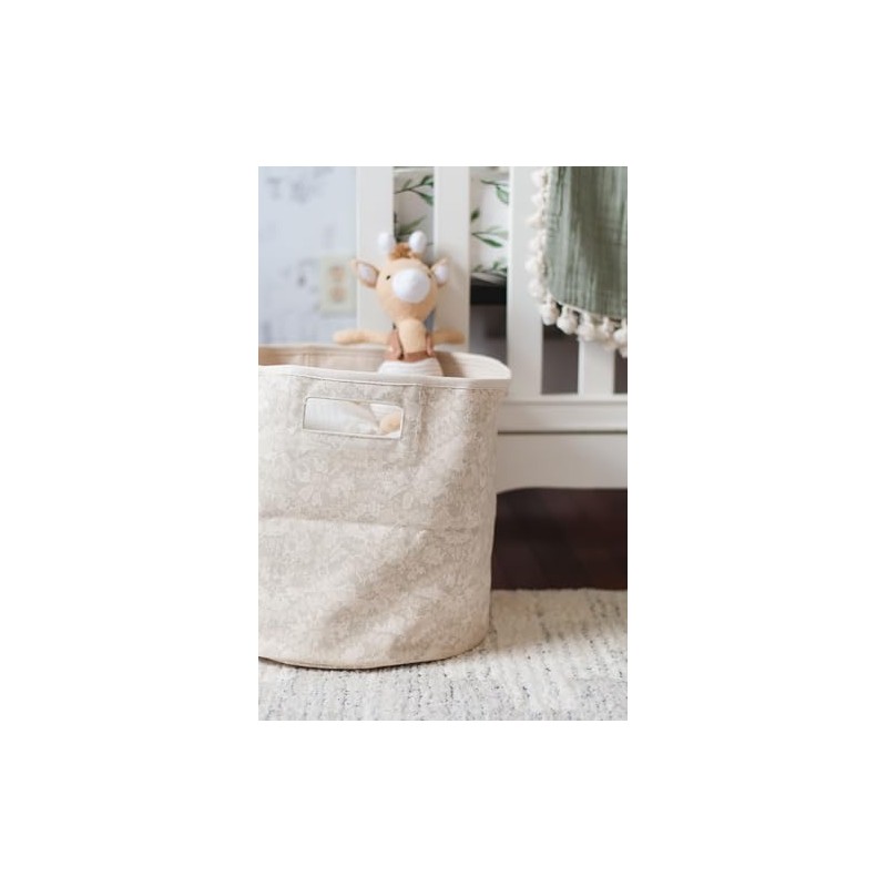 Crane Baby Willow 100% Cotton Storage Bin - Perfect for