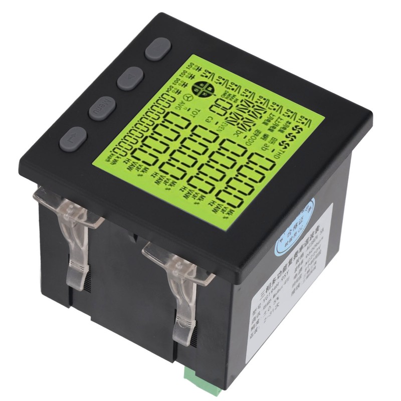3 Phase Power Meter Multifunctional Volt Power Energy Meter Electrical