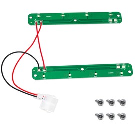 W11043011 Refrigerator Freezer LED Module Light for Whirlpool Kenmore Maytag Fridge Refrigerator -Replaces W10866538 EAP12070396 4533926 (PCB Board Only)