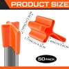 Juexica 50 Pcs Safe T Post Cap T Post Vinyl