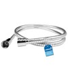 kör4u Chromflex Shower Hose 1.25 m, Six-Layer Design Plastic Hose,