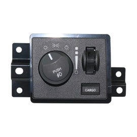 For Dodge Ram 1500/2500 / 3500/4500 / 5500 Headlight Switch 2006-2010 | w/Fog Lights | 68019456AC | 56049637AD