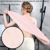 Toalla exfoliante corporal japonesa Rosa KEYRI de doble textura para