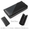 GROOVE GEAR ggs-1043 Genuine Leather Switching Wallet, Men's, Bi-Color, Long