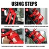 Gasoline Reserve Fuel Bottle Holder Mount Reserve 0.5L 0.75L Chopper
