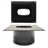 Butler Technik Stainless Steel Diesel Heater Turret Mount Plate for