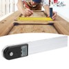 2 In 1 Digital Protractor Accurate Magnetic Aluminum Alloy Measuring