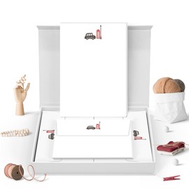 Me Loovely London Icon Letter Writing Paper and Envelopes Set A5 Size Papers Stationery Writing Supplies for School Home & Office | Christmas Gifts (Pack of 40)